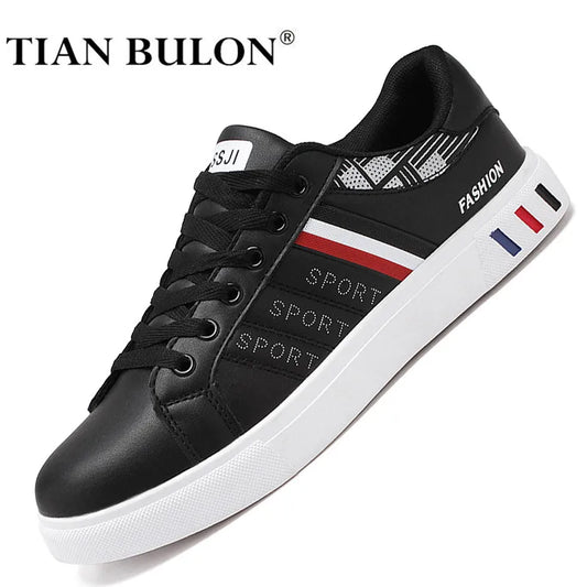 Summer Men Casual Shoes Leather Fashion Breathable Sneakers Men Luxury Brand Mens Designer Trainers Walking Shoes Zapatos Hombre