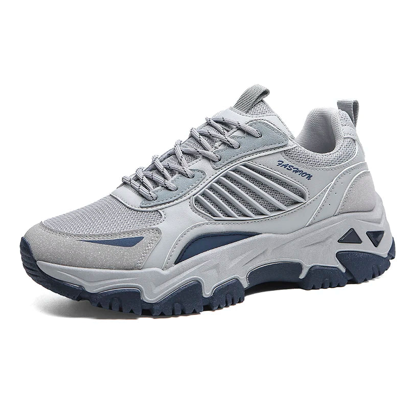 Running Tennis Non-Slip Sneakers Fashion Lace Up Comfortable  Male Men Platform Big Size Sneakers Casual Outdoor Sports Shoes