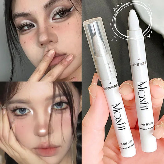 ✨ Shimmer Highlight Stick | Glitter White Eyeshadow & Brightening Pencil ✨
