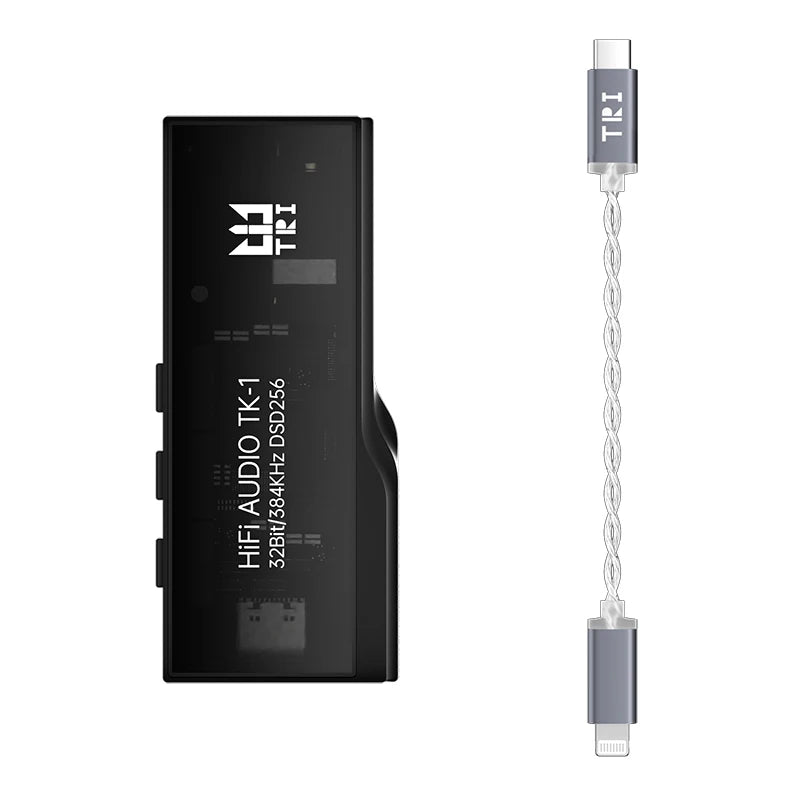 TRI TK1 Third Eye Dongle DAC AMP TypeC USB Audio HiFi Decoder Headphone Amplifier Dual CS43131for Android iOS Win10 Sound Card