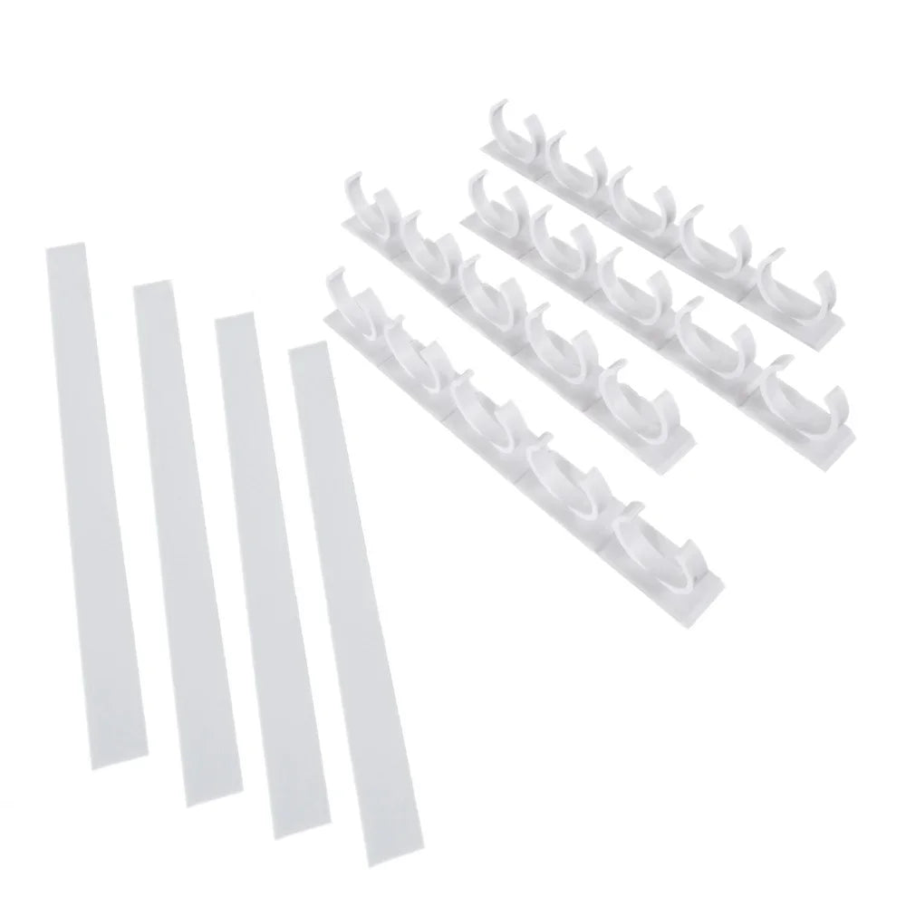 Spice Rack Organizer Cabinet Gripper Clip Strips Kitchen Pantry Storage Space Saver Easy Installation 80  Spice Containers