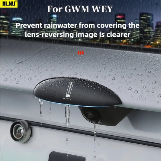 For GWM WEY Accessories 2025/2024 Car Rear Camera Rain Cover Premium ABS, Dustproof & Waterproof,Anti-Scratch Reinf 2022-2023