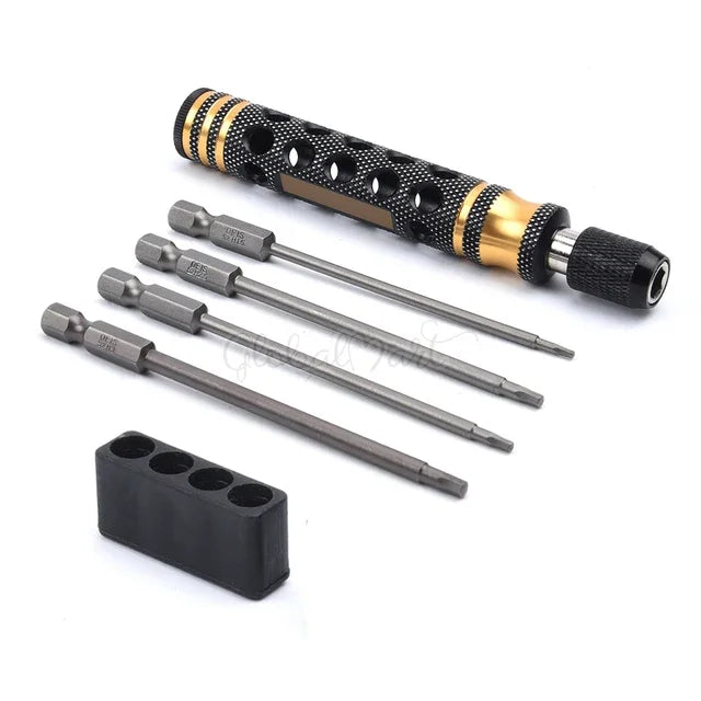 AANEW Metal Hexagonal Wrenches Screw drivers Tools Kit 1.5mm 2.0mm 2.5mm 3.0mm 1.5/2.0/2.5/3.0mm for RC Models Multirotor