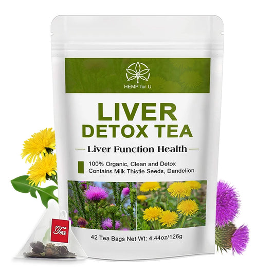 Natural Liver Care, Milk Thistle, Caffeine Free, Liver Detox - Nourish and Support Your Liver Health, Improve Liver Function