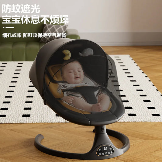 Baby Electric Soothing Cradle Bed Artifact Baby Multifunctional Sitting and Reclining Rocking Chair Electric Cradle APP