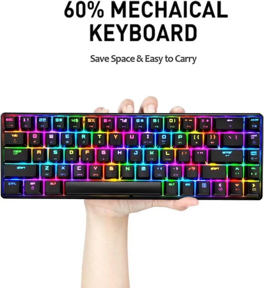 ⌨️ MAMBASNAKE MK14 Gaming Keyboard – Wired, RGB & Buy 2 Get 1 Free! ⌨️
