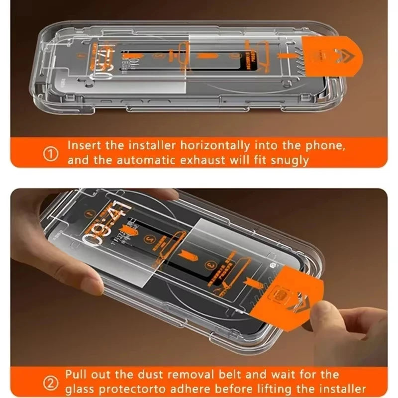 3Pcs Free Installation HD Screen Protector For Samsung A55 5G A54 A53 A52 A51 A35 A34 A33 A32 A31 A16 A15 A14 A13 A12 Glass Film