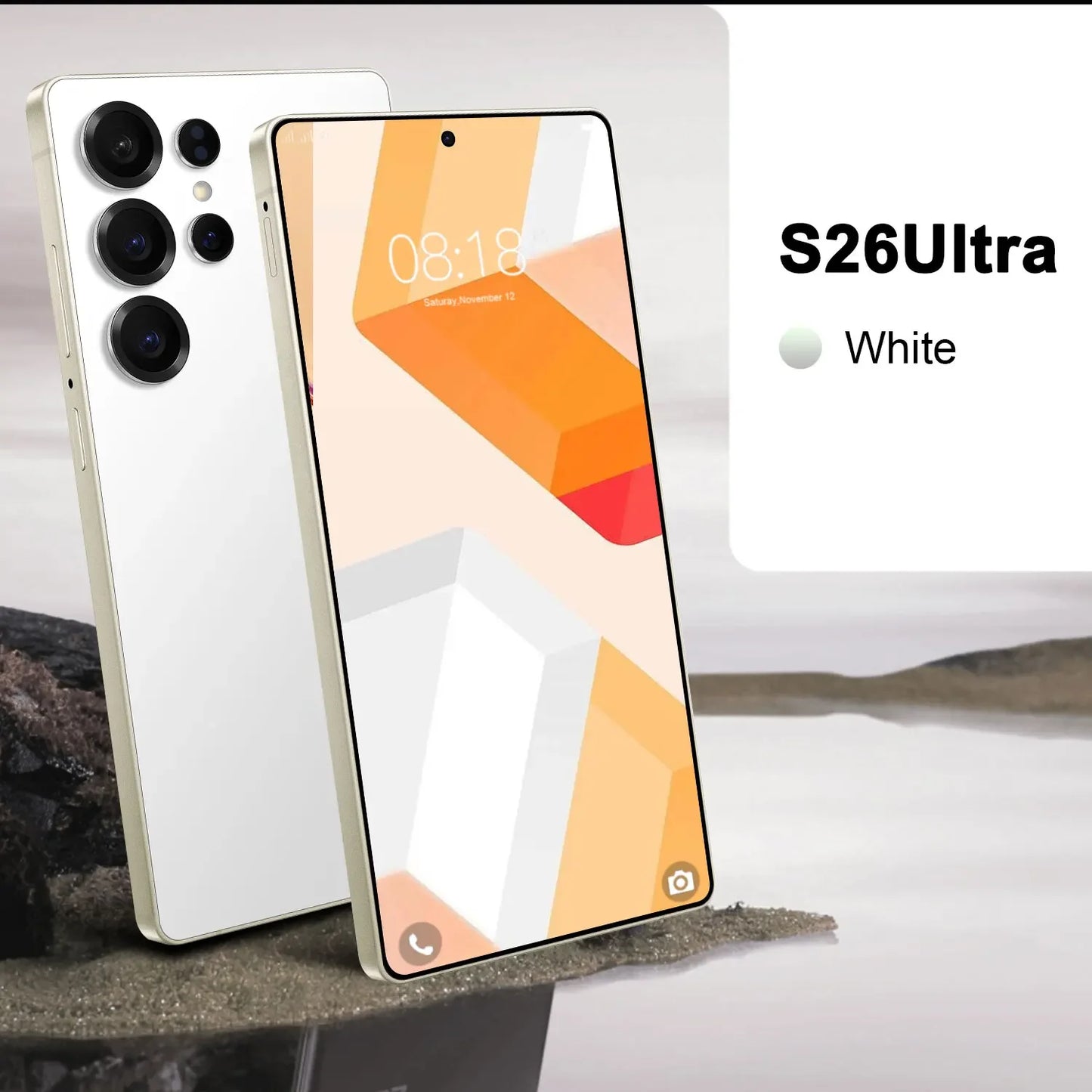 HOT 2025 new S26 Ultra original intelligent 5G dual card dual standby Android 14 system global version 8800mAh battery