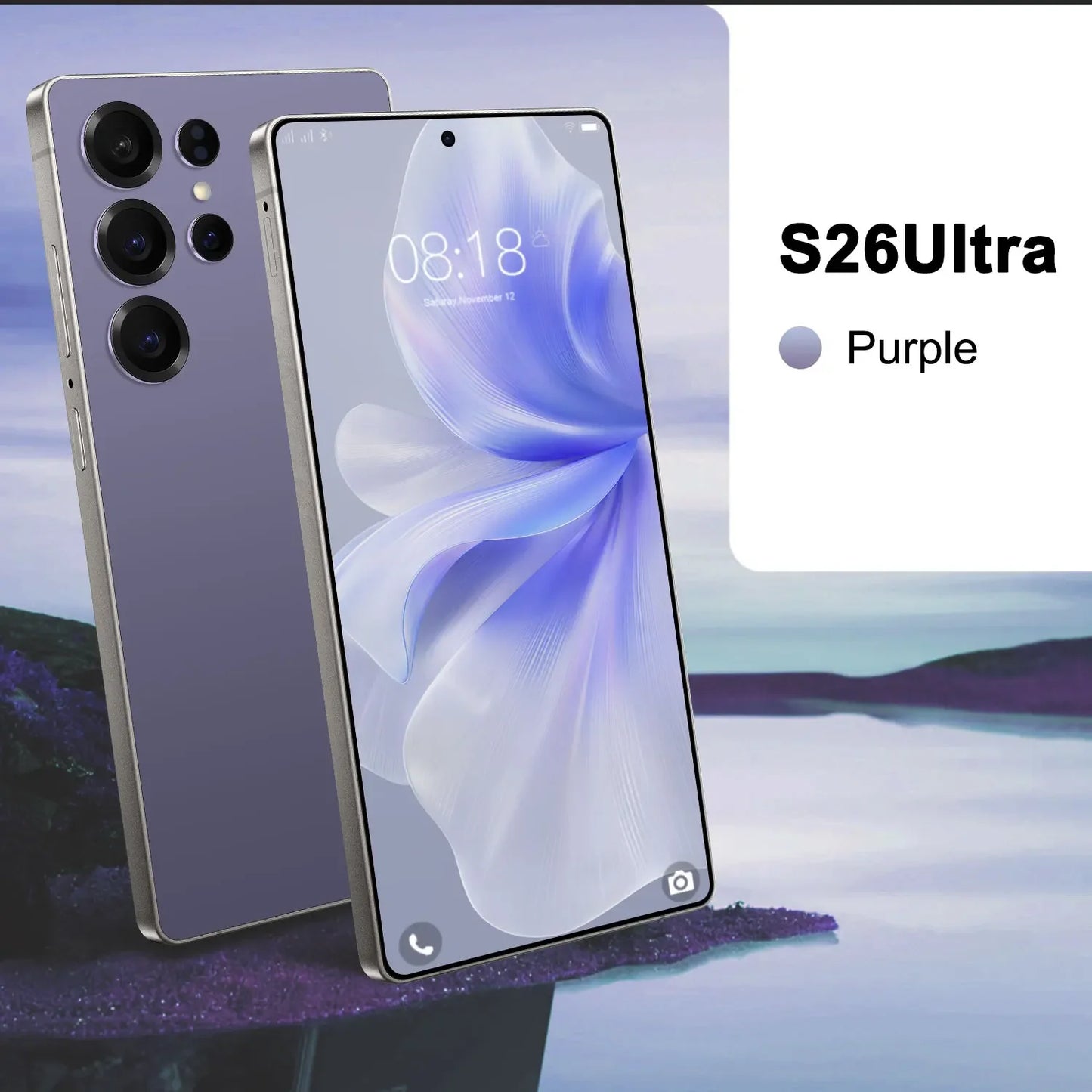 HOT 2025 new S26 Ultra original intelligent 5G dual card dual standby Android 14 system global version 8800mAh battery