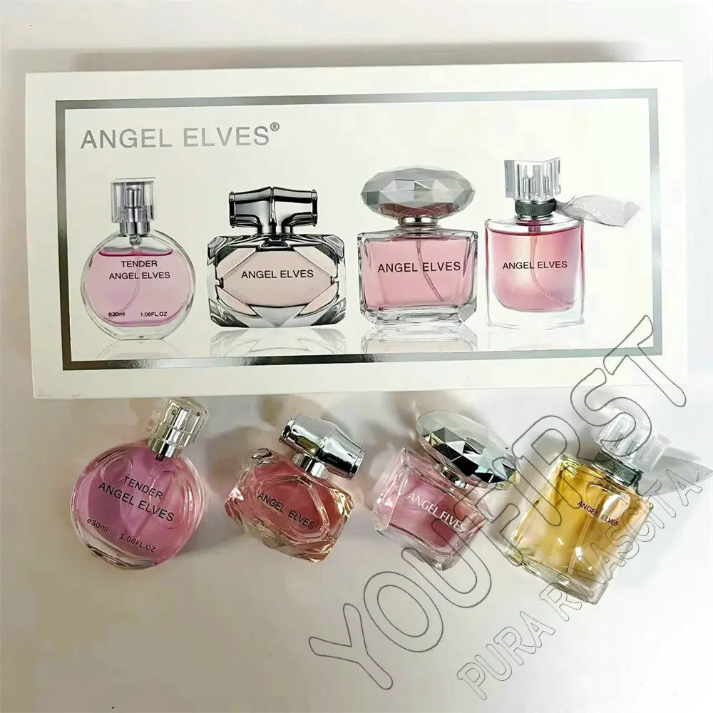 ✨ Women’s Perfume Gift Set – 4 Pcs | Long-Lasting Floral & Fruity Scents ✨