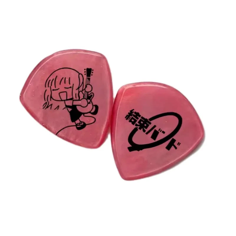 Bocchi The Rock Gotoh Hitori Ijichi Nijika Aa Yamada Ryo Anime Peripherals Bass, Electric Guitar Picks, High-Value Holiday Gifts