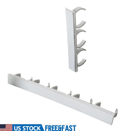 Spice Rack Organizer Cabinet Gripper Clip Strips Kitchen Pantry Storage Space Saver Easy Installation 80  Spice Containers