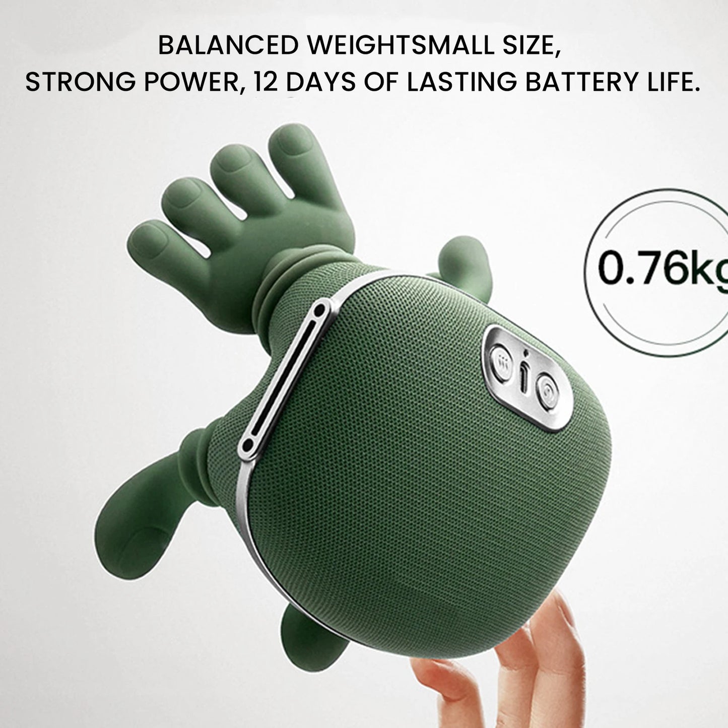 Bionic Neck Shoulder Massager Heated Back Massagers Electric Kneading Muscles Massage Pillow Neck Supplies Gifts For Friends