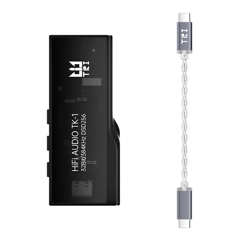 TRI TK1 Third Eye Dongle DAC AMP TypeC USB Audio HiFi Decoder Headphone Amplifier Dual CS43131for Android iOS Win10 Sound Card