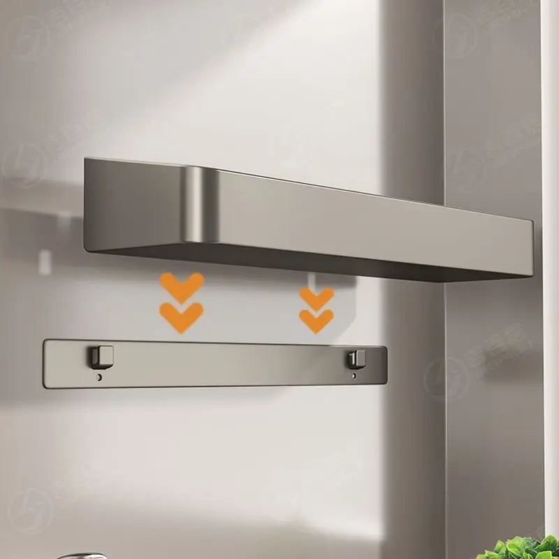 Wall Mounted Kitchen Seasoning Storage Rack Home Use Free Punching Condiment Box Can Seasoning Organizer for Culinary Tools