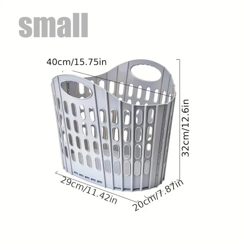 NEW Modern Foldable Laundry Basket, Multifunctional Portable with Handle for Dirty Clothes Storage Laundry Room Storage Basket