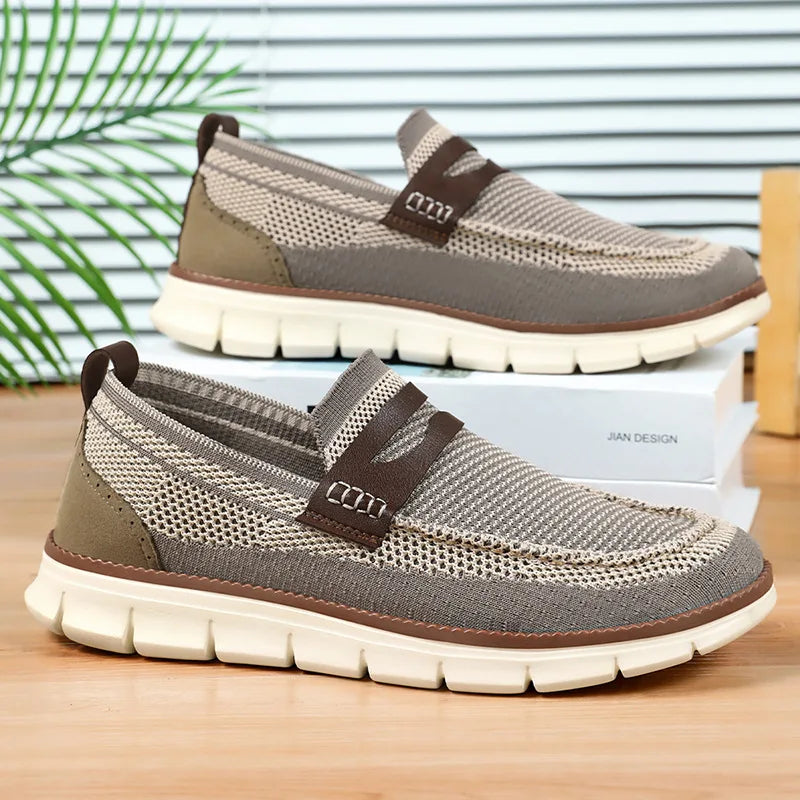 2025 Men's Casual Shoes Breathable Walking Couple Shoes for Outdoor Soft Lightweight Gym Sports Shoes Male Sneakers Trainers