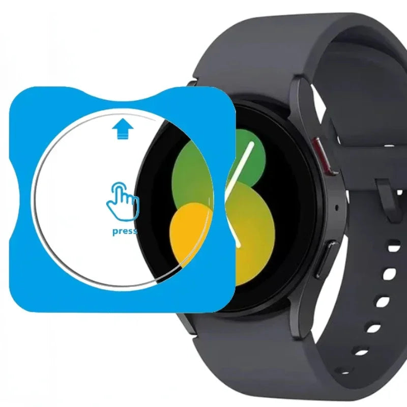 Quick Pasting Screen Film for Samsung Galaxy Watch Ultra 47mm Glass Protective Film Watch 8 7 6 5 4 40mm 44mm 8/6/4 Classic 46mm