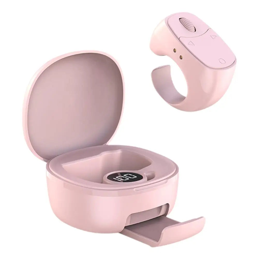 Roller Fingertip Ring Remote Control Wireless Bluetooth Mobile Selfie Mice Video Automatic Page Turner Browsing