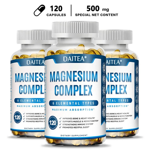 💊 Magnesium Complex Capsules | Bone, Muscle & Heart Support 💊