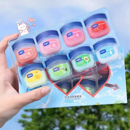 💄 4/6/8pcs Lip Balm Set | Natural Plant Formula for Soft, Moisturized Lips 💄