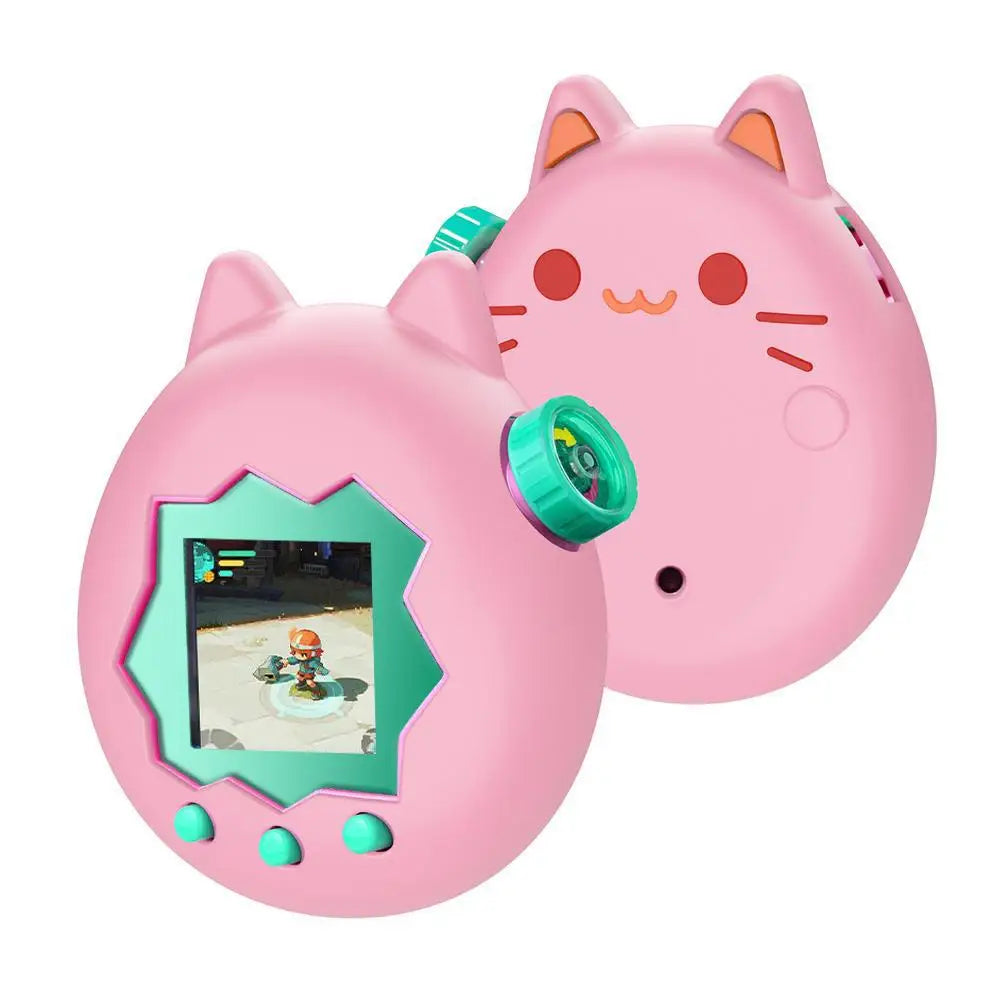 For Tamagotchi Paradise Silicone Case Full-Body Shockproof Cover for Electronic Pet Game, Cute Cartoon Protective Skin