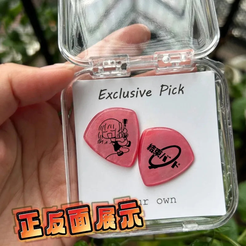 Bocchi The Rock Gotoh Hitori Ijichi Nijika Aa Yamada Ryo Anime Peripherals Bass, Electric Guitar Picks, High-Value Holiday Gifts