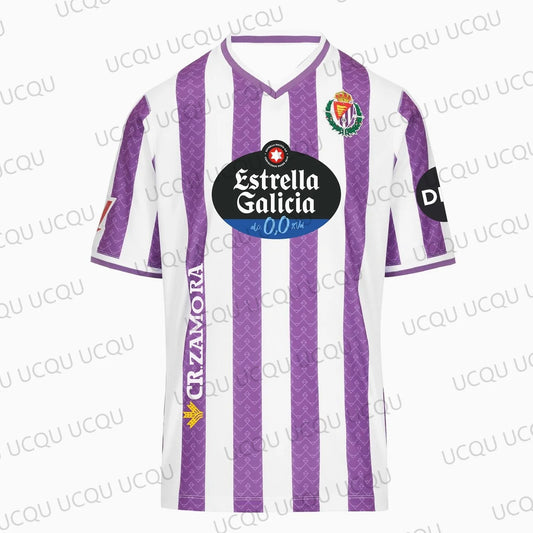 2025-26 Valladolid Home & Away Soccer Shirts – Lightweight Quick-Dry Sport Tops for Men and Women
