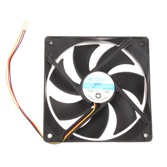 12cm 120mm for DC Brushless Fan 12V 0.25A 2 Lines 2pin Connector High Speed Server Computer Chassis Power Cooling Fan