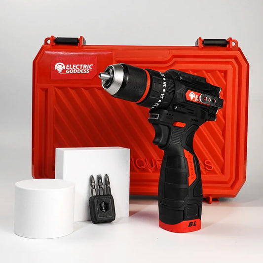 Drill Electric 16.8V 2 In1 Screwdriver Multi-function Power Tool 280Nm Torque Brushless Motor Screw Driver Electronics Repairing
