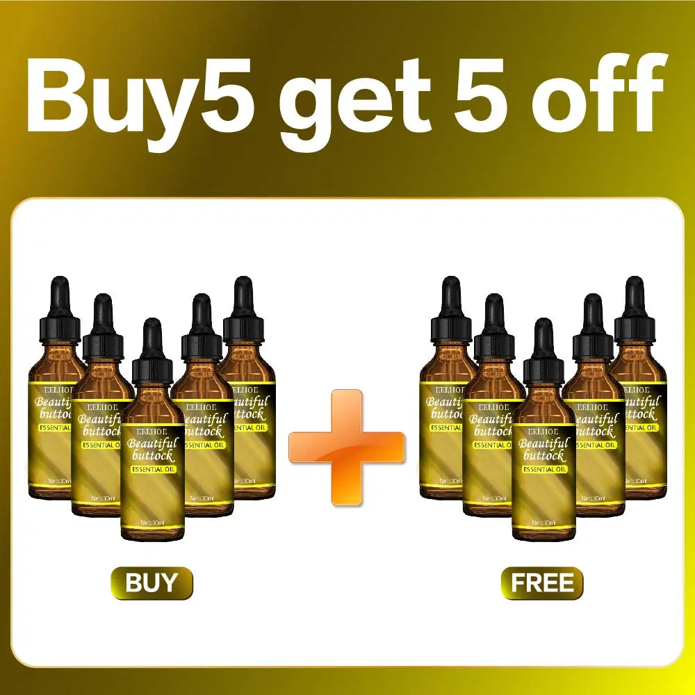 Buttocks oil Enlarge buttocks Make them fuller Rounder More upright Shape