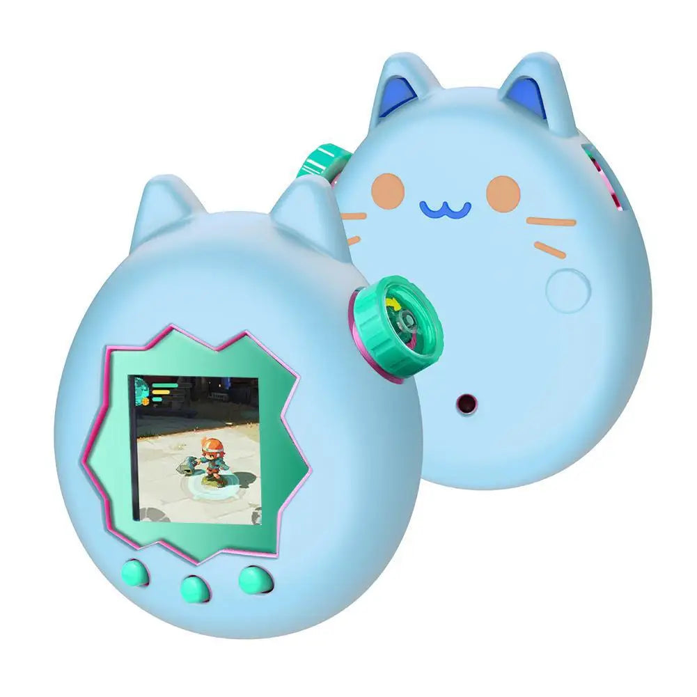 For Tamagotchi Paradise Silicone Case Full-Body Shockproof Cover for Electronic Pet Game, Cute Cartoon Protective Skin