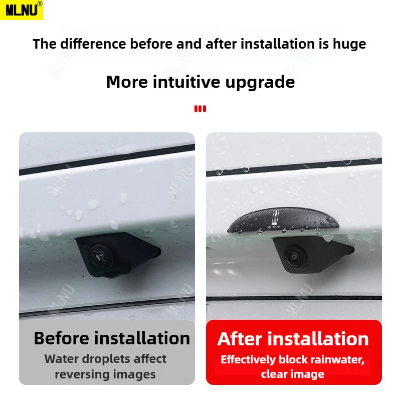 For GWM WEY Accessories 2025/2024 Car Rear Camera Rain Cover Premium ABS, Dustproof & Waterproof,Anti-Scratch Reinf 2022-2023