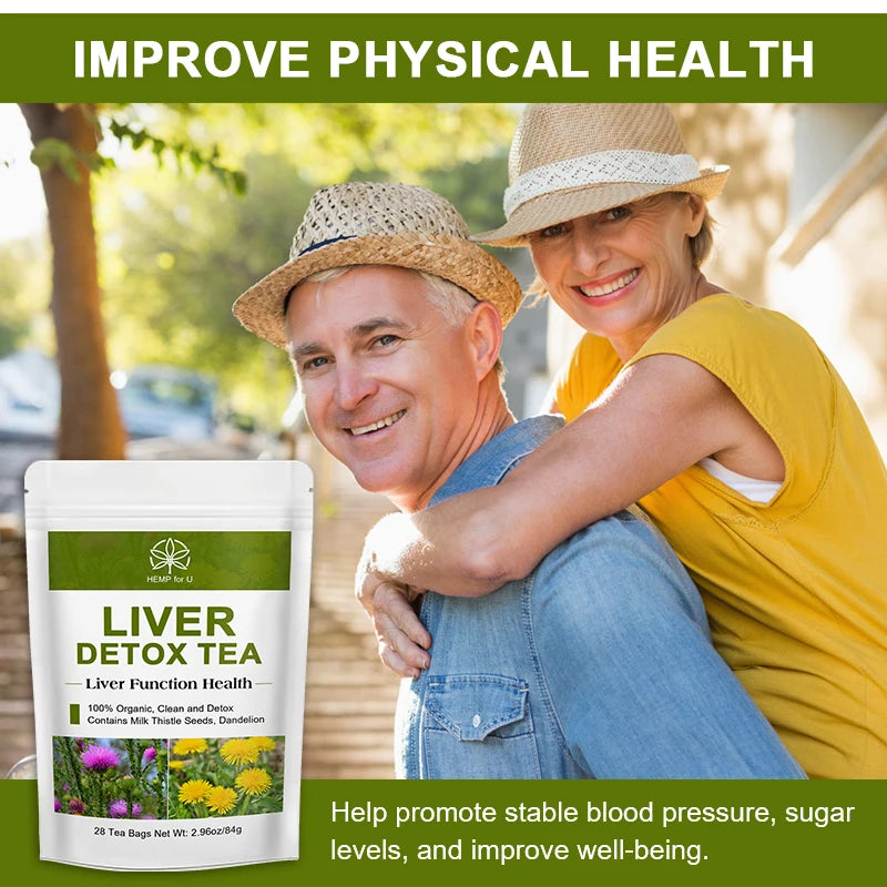 Natural Liver Care, Milk Thistle, Caffeine Free, Liver Detox - Nourish and Support Your Liver Health, Improve Liver Function