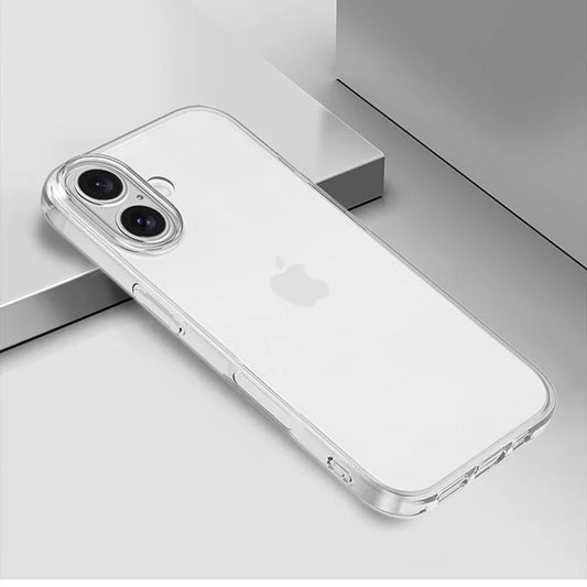 Ultra Thin Silicone Transparent TPU Case For Iphone 16 Pro Max 16E 16 Plus Fit Protective silicone Crystal clear soft Back Cover
