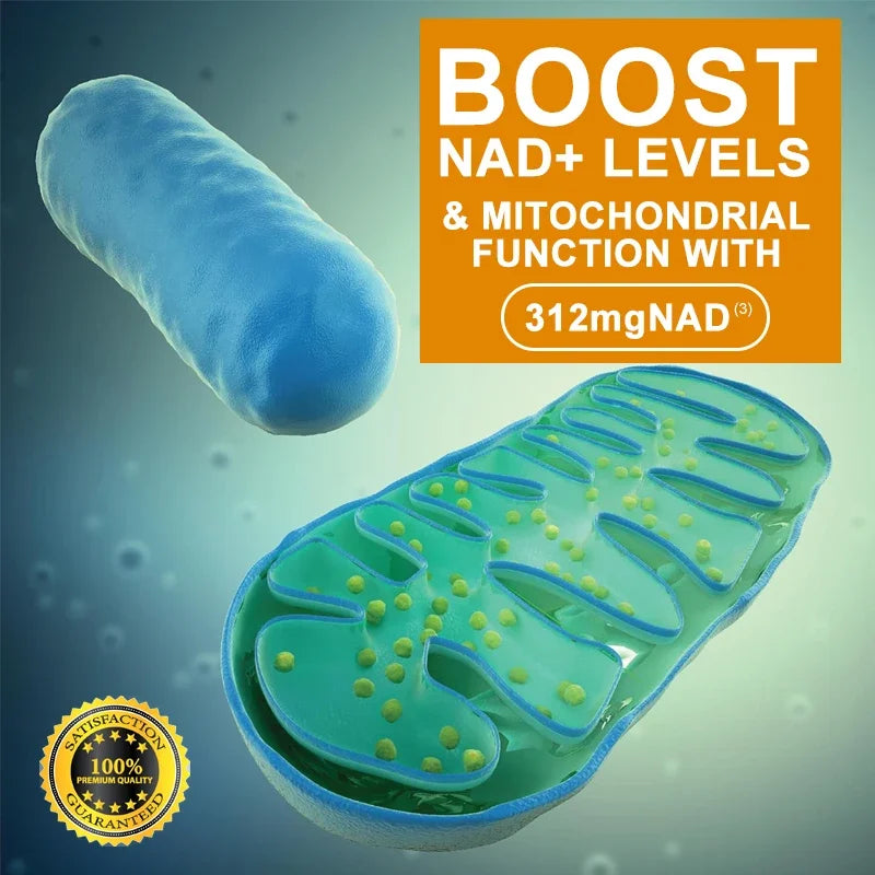 NAD Supplements - Anti-Aging Cell Booster, Supports Natural EnergySupplement