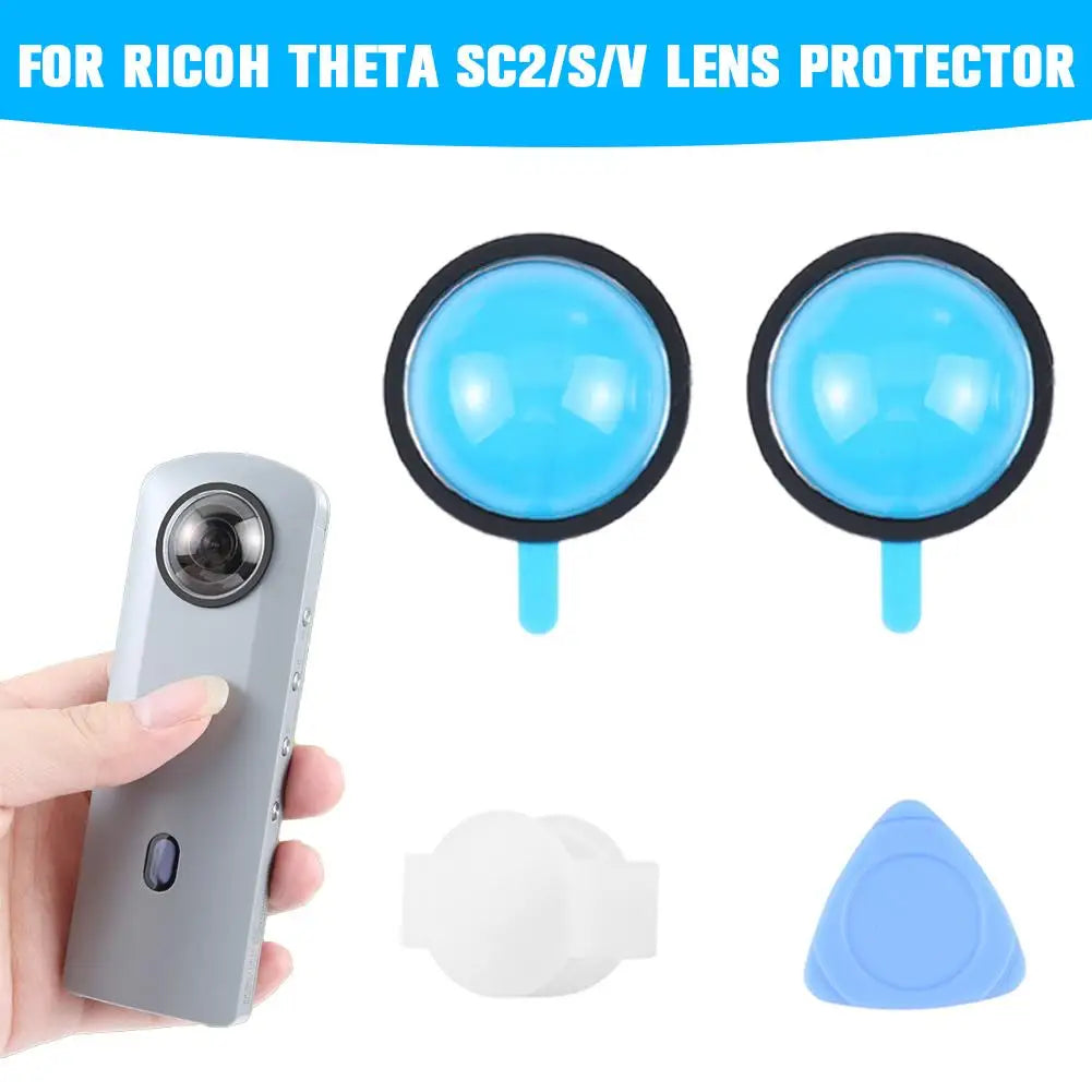 PULUZ Lens Guard PC Protector For RICOH Theta SC2/S/V 360 Accessory Lens Protection Cover For Tesla Model Y Juniper Front Camera