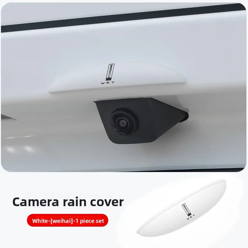 For GWM WEY Accessories 2025/2024 Car Rear Camera Rain Cover Premium ABS, Dustproof & Waterproof,Anti-Scratch Reinf 2022-2023