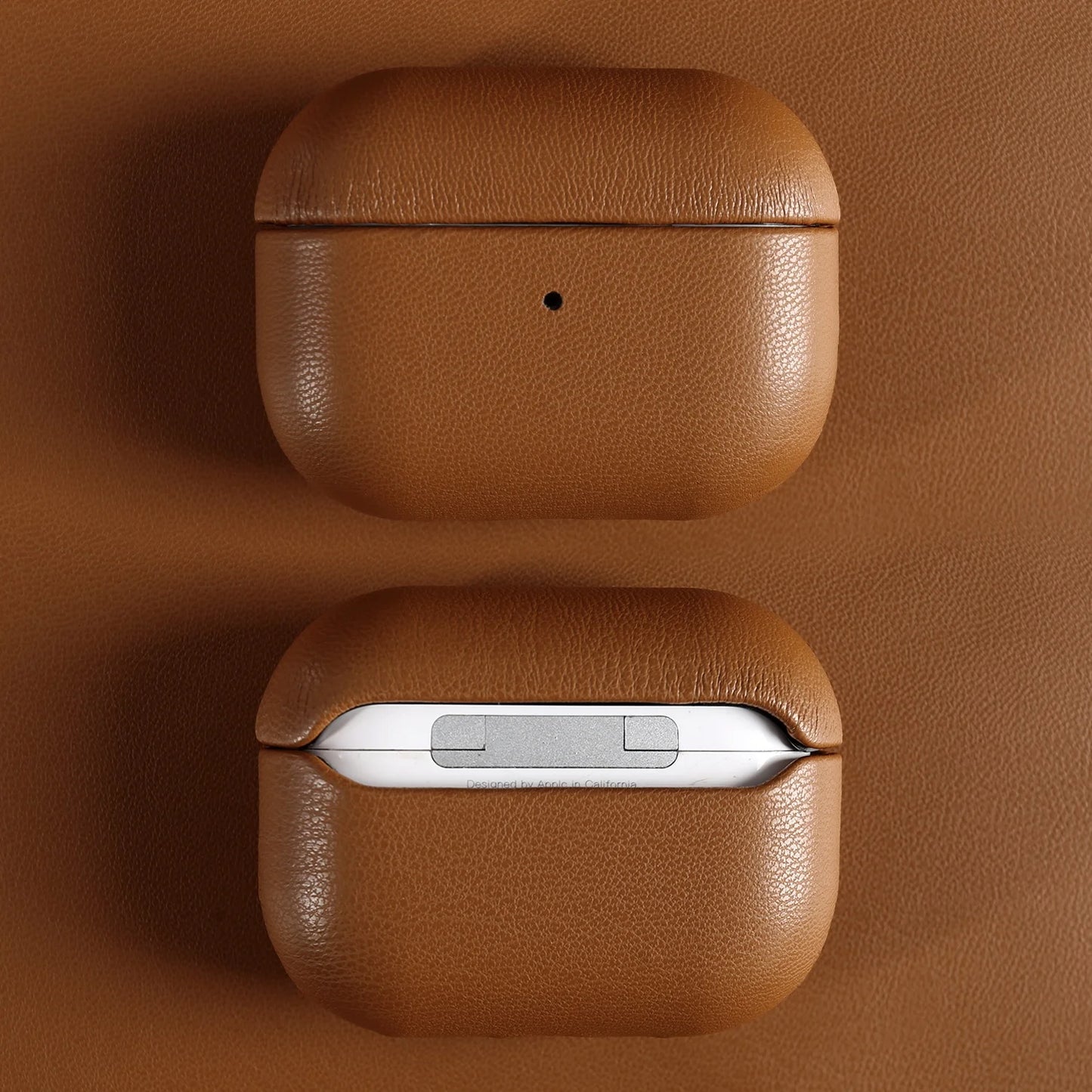 Eco-Friendly Bio Leather Case For Airpods Pro 2 Case airpods4 3 Wireless Bluetooth Headphone Earphone Box Protective Shell Cover