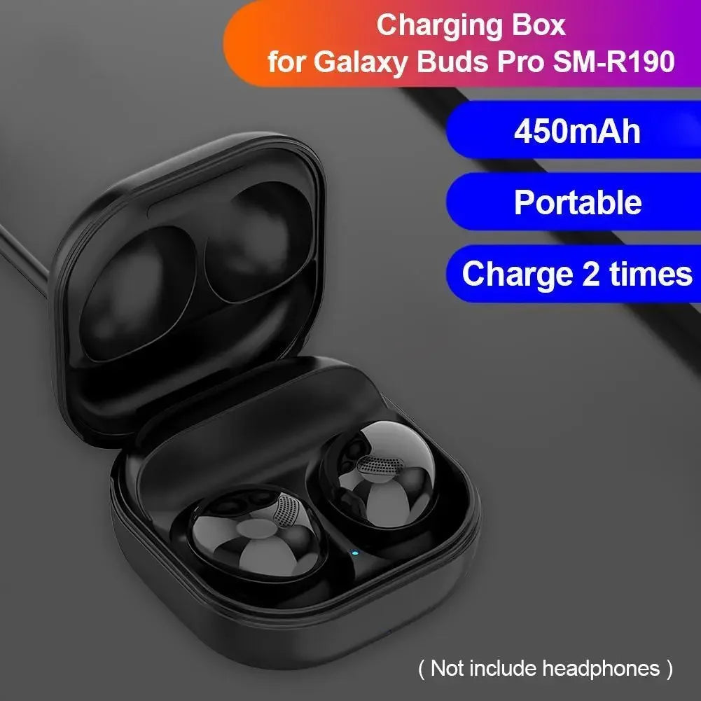 For Samsung Galaxy Buds Pro SM-R190 Headphone Charger Support USB Charging Case 450MAH 1.48Wh Headset Charging Dock Station Box
