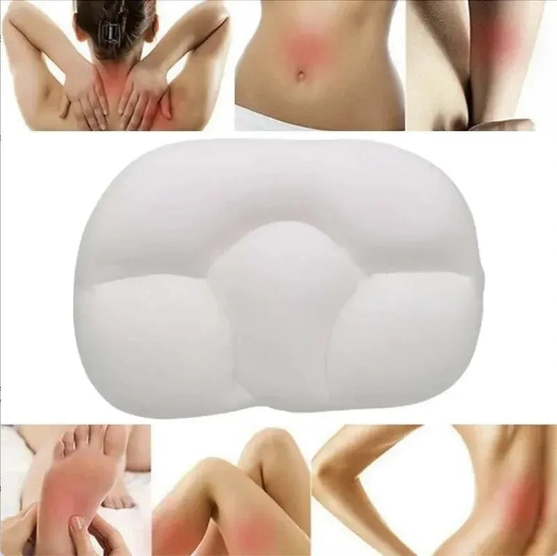 Clearance_All-round Egg Shaped Cloud Pillow Soft Bed Pillow Nursing Pillow 3D Ergonomic Sleeping Memory Foam Egg Shaped Ergonomi