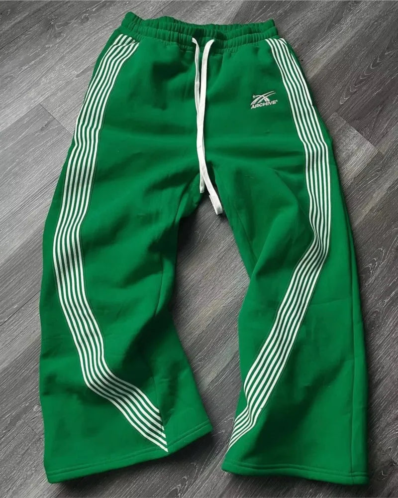 Man Embroidery Baggy Pants Cargo Streetwear Joggers Unisex Y2k Retro Goth Sweatpants Trousers Work Pants Harajuku Korean Clothes
