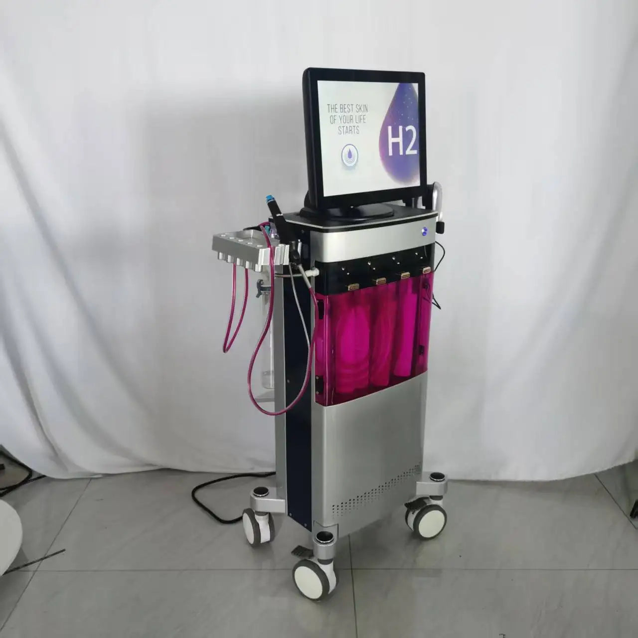 New Hydra Oxygen Facial Multifunction Skin Care Machine: Facial Cleaning, Rejuvenation, Blackhead Removal & Face Lifting