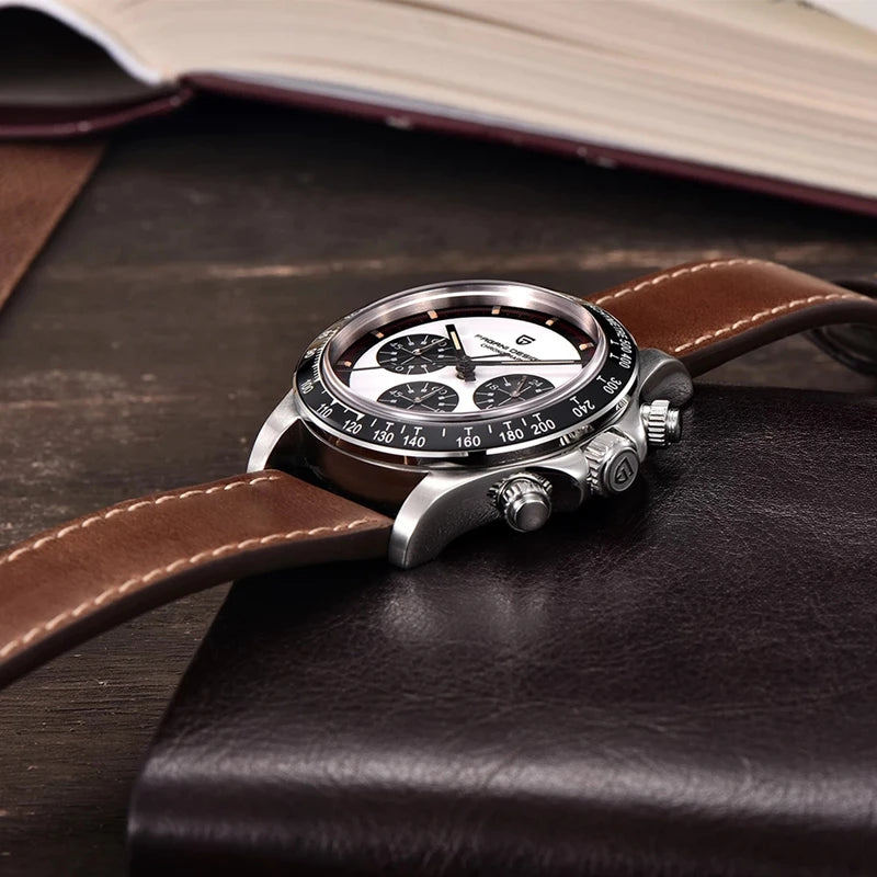 PAGANI DESIGN V2 40MM Classic Watch for Men Luxury Sapphire Glass Multi-function Chronograph Business Men's Quartz Watches