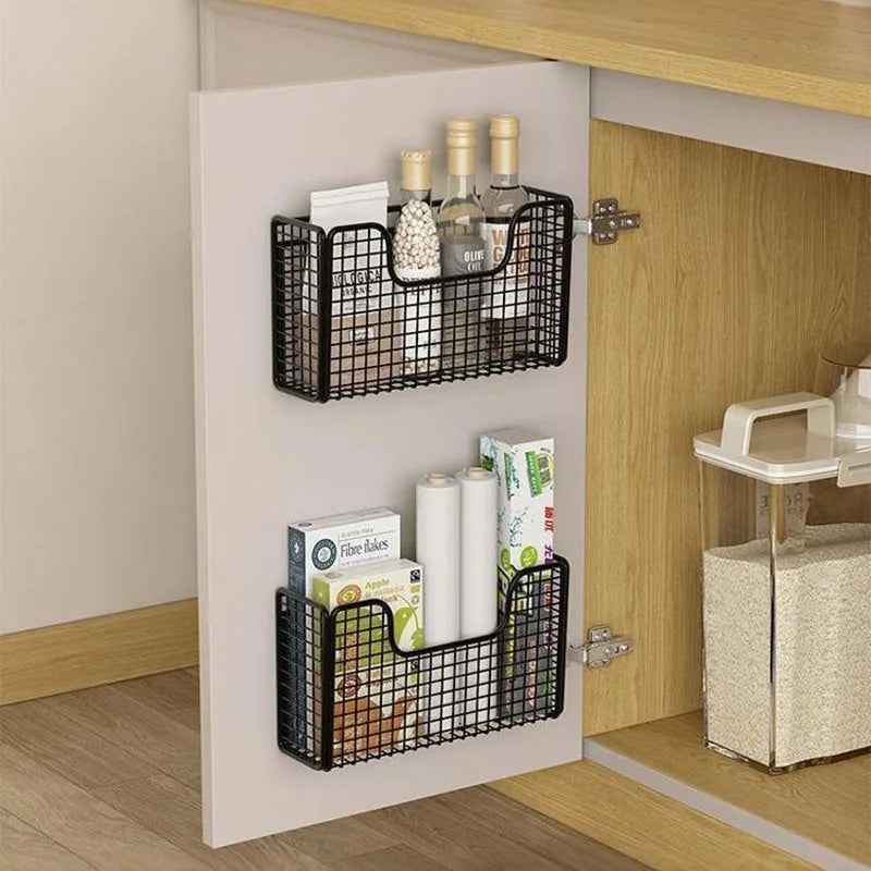 ✨ Punch-Free Wall-Mounted Storage Rack | Kitchen & Bathroom Organizer ✨