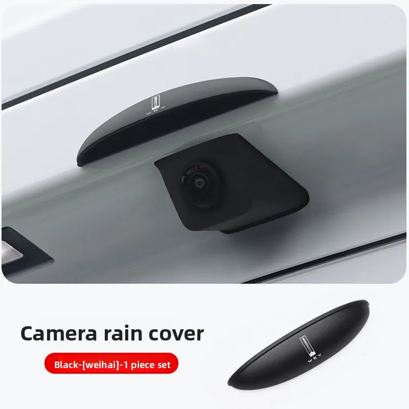 For GWM WEY Accessories 2025/2024 Car Rear Camera Rain Cover Premium ABS, Dustproof & Waterproof,Anti-Scratch Reinf 2022-2023