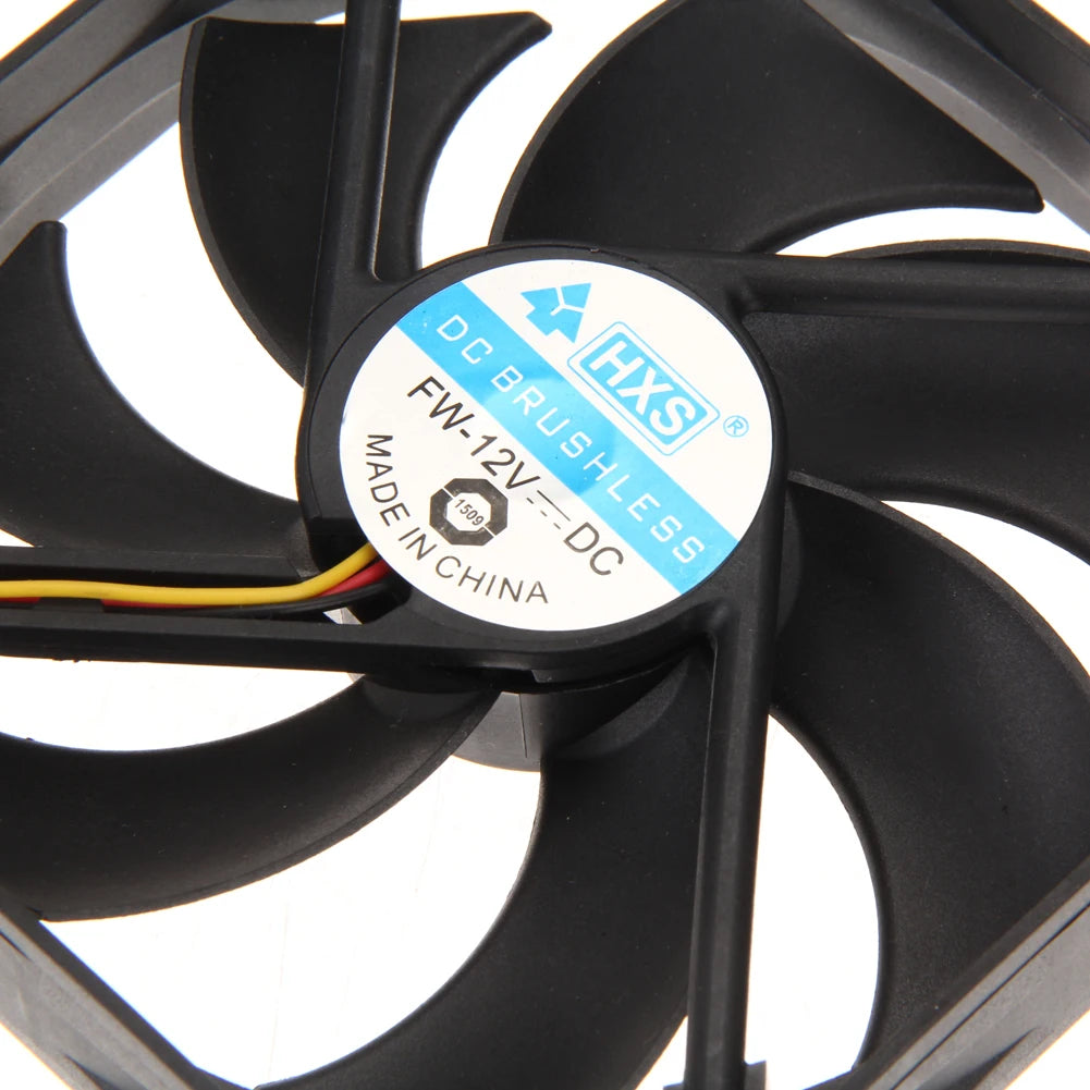 12cm 120mm for DC Brushless Fan 12V 0.25A 2 Lines 2pin Connector High Speed Server Computer Chassis Power Cooling Fan