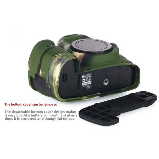 Silicone case camera Bag For Nikon D800 / D800E  soft silicone protector skin cover case