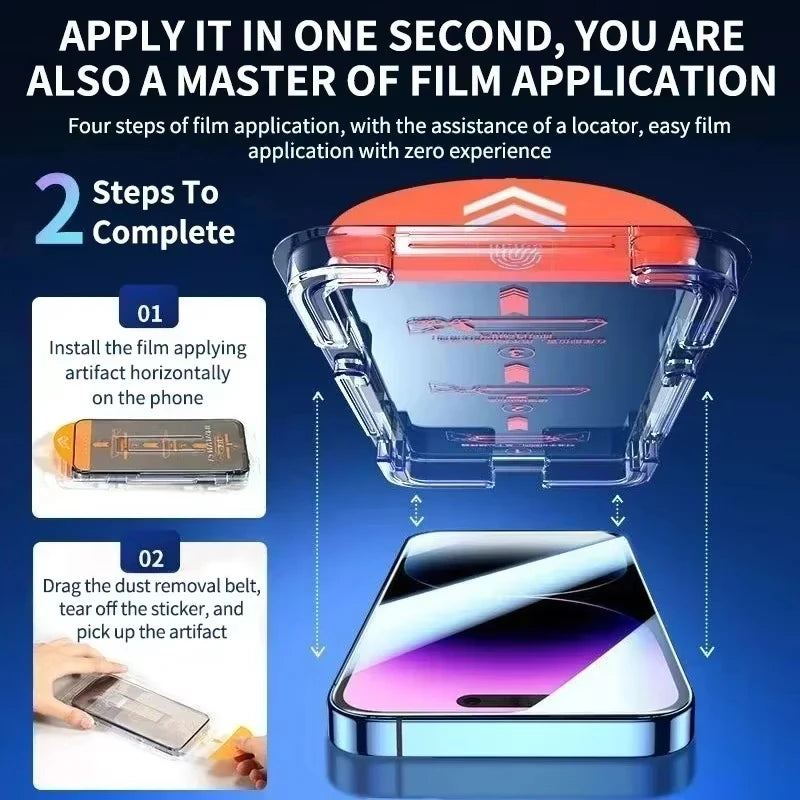 3Pcs Free Installation HD Screen Protector For Samsung A55 5G A54 A53 A52 A51 A35 A34 A33 A32 A31 A16 A15 A14 A13 A12 Glass Film