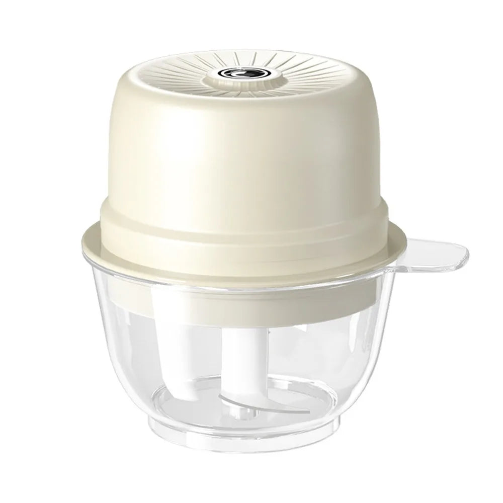 Portable Mini Electric Garlic Chopper Multi-Function Rechargeable Meat Grinder Garlic Press Kitchen Tools